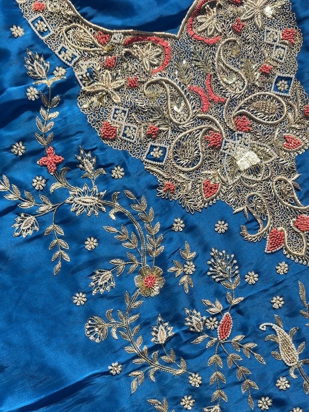 Raw silk