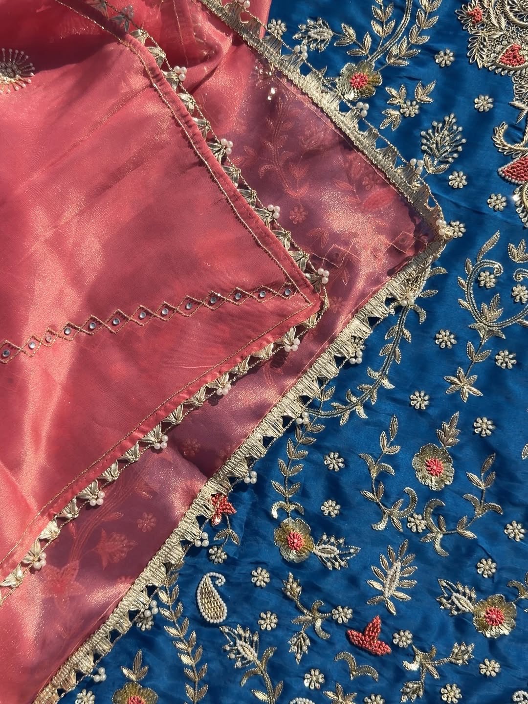 Raw silk