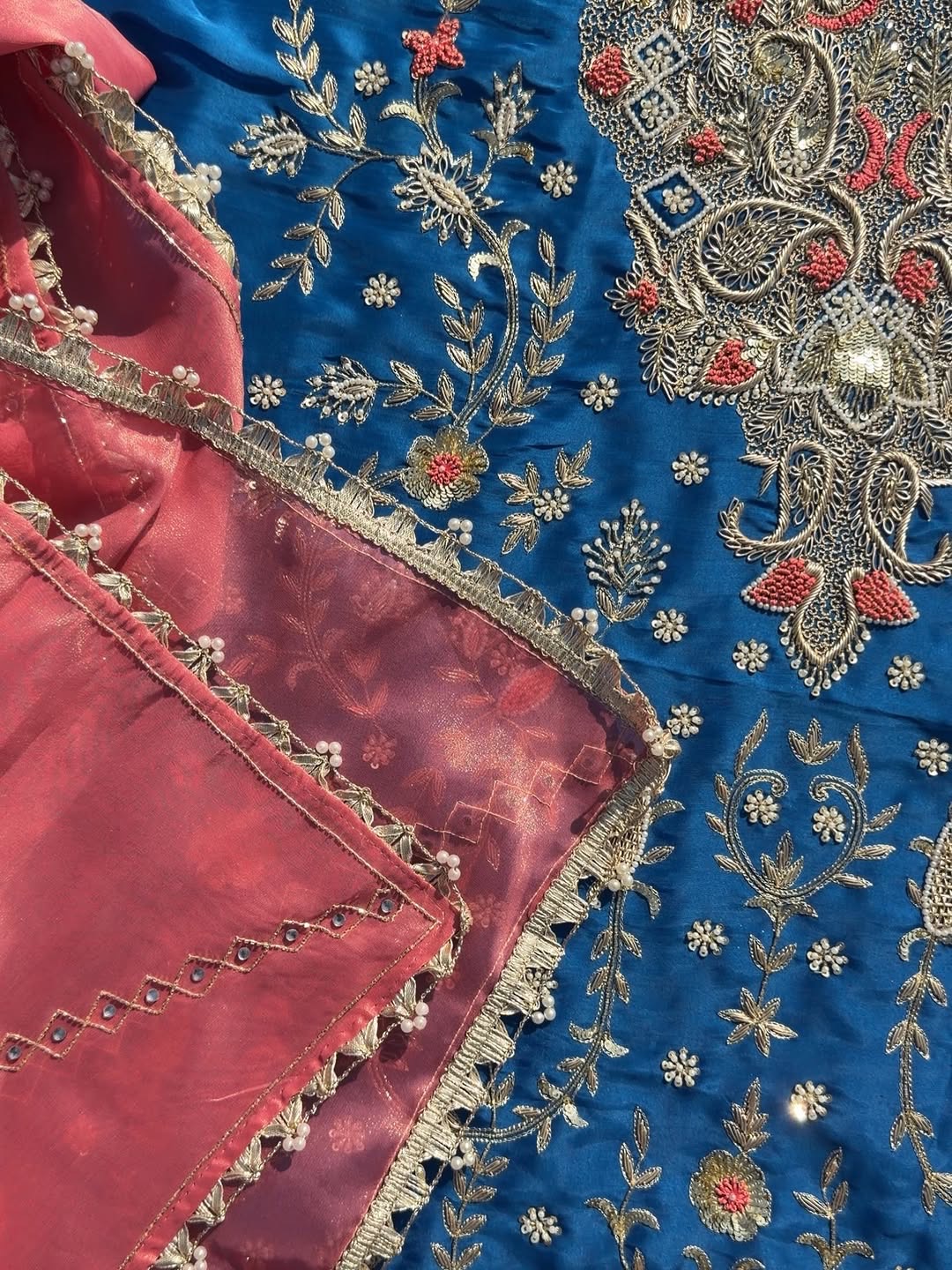 Raw silk