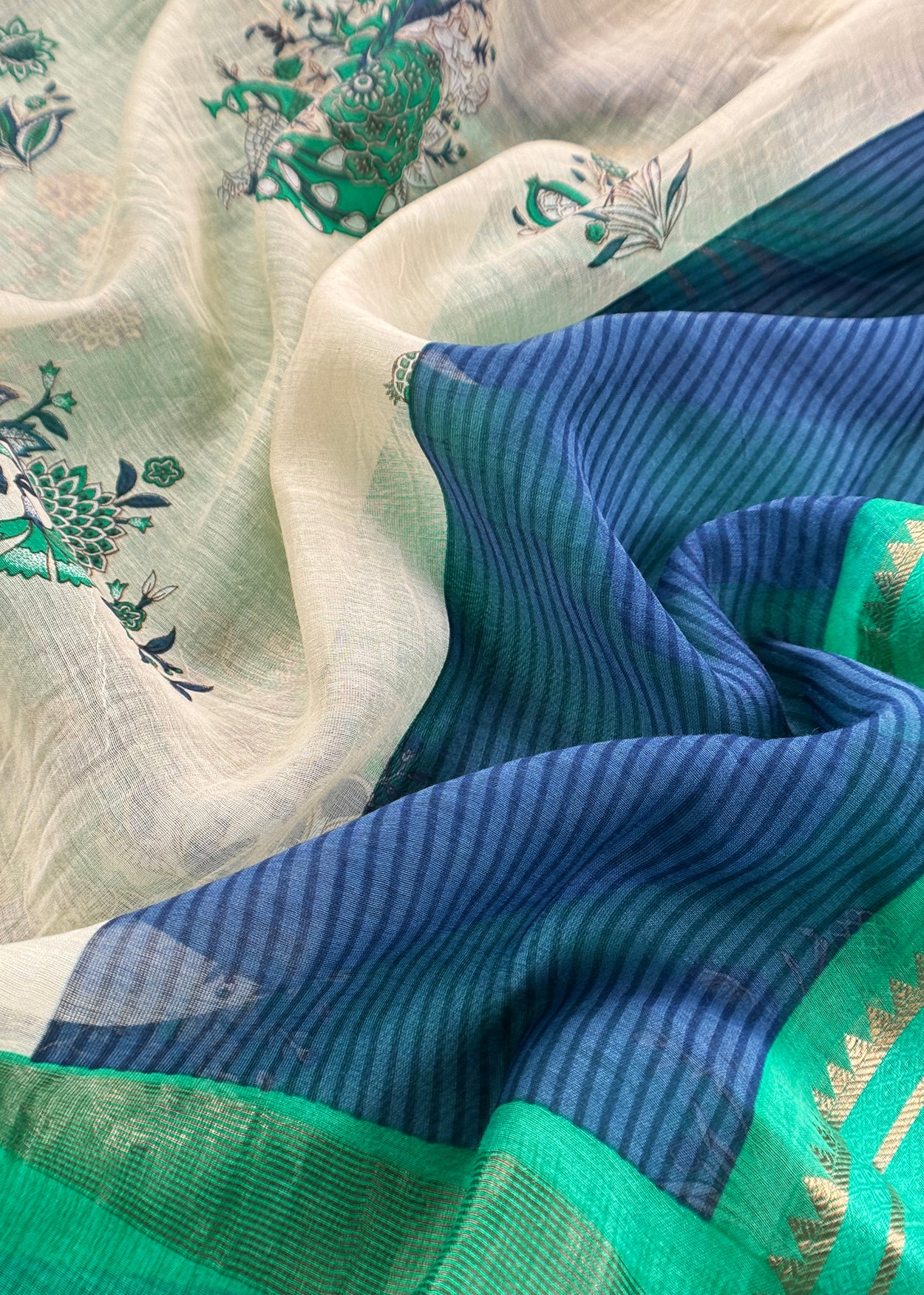 Kalamkari Print - Mulmul Suit