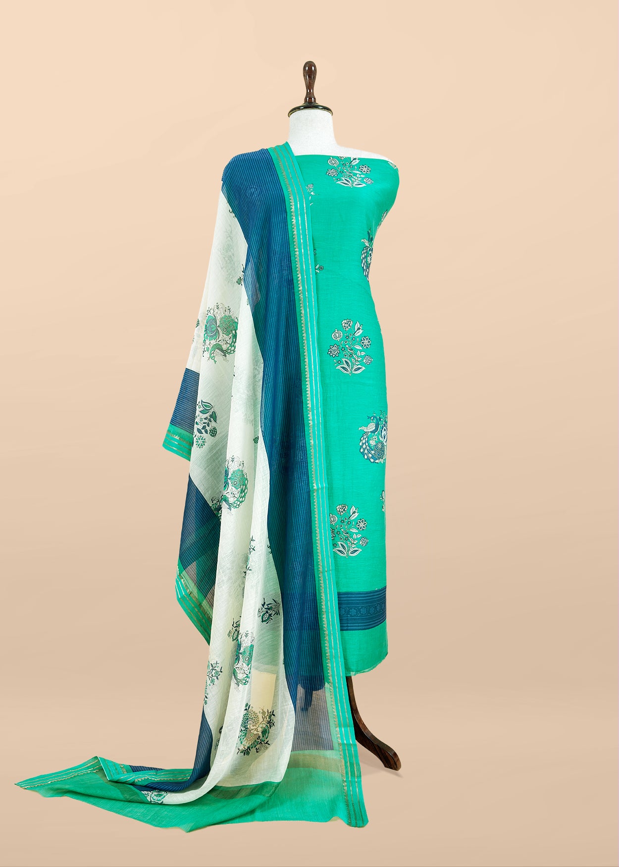 Kalamkari Print - Mulmul Suit