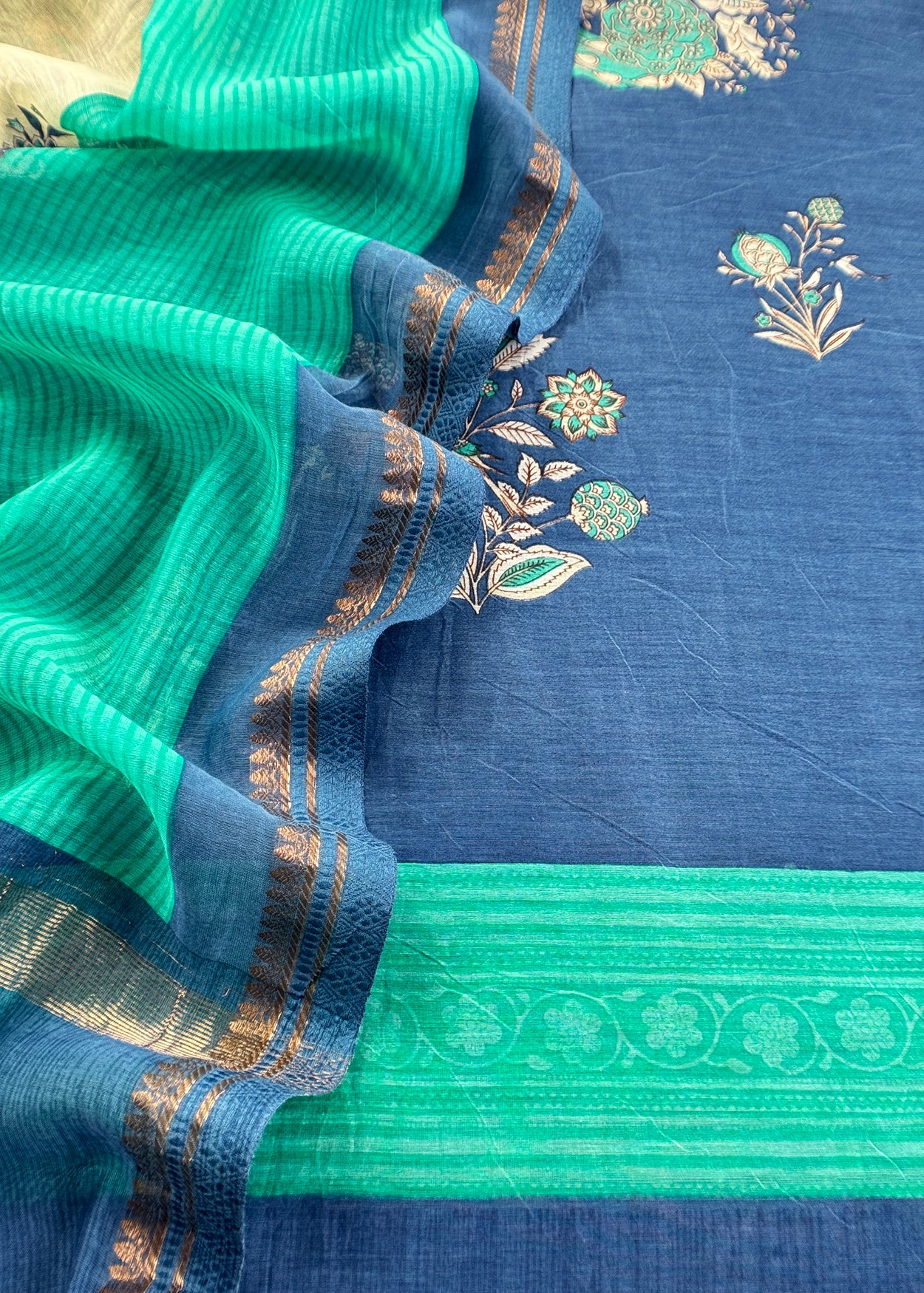 Kalamkari Print - Mulmul Suit