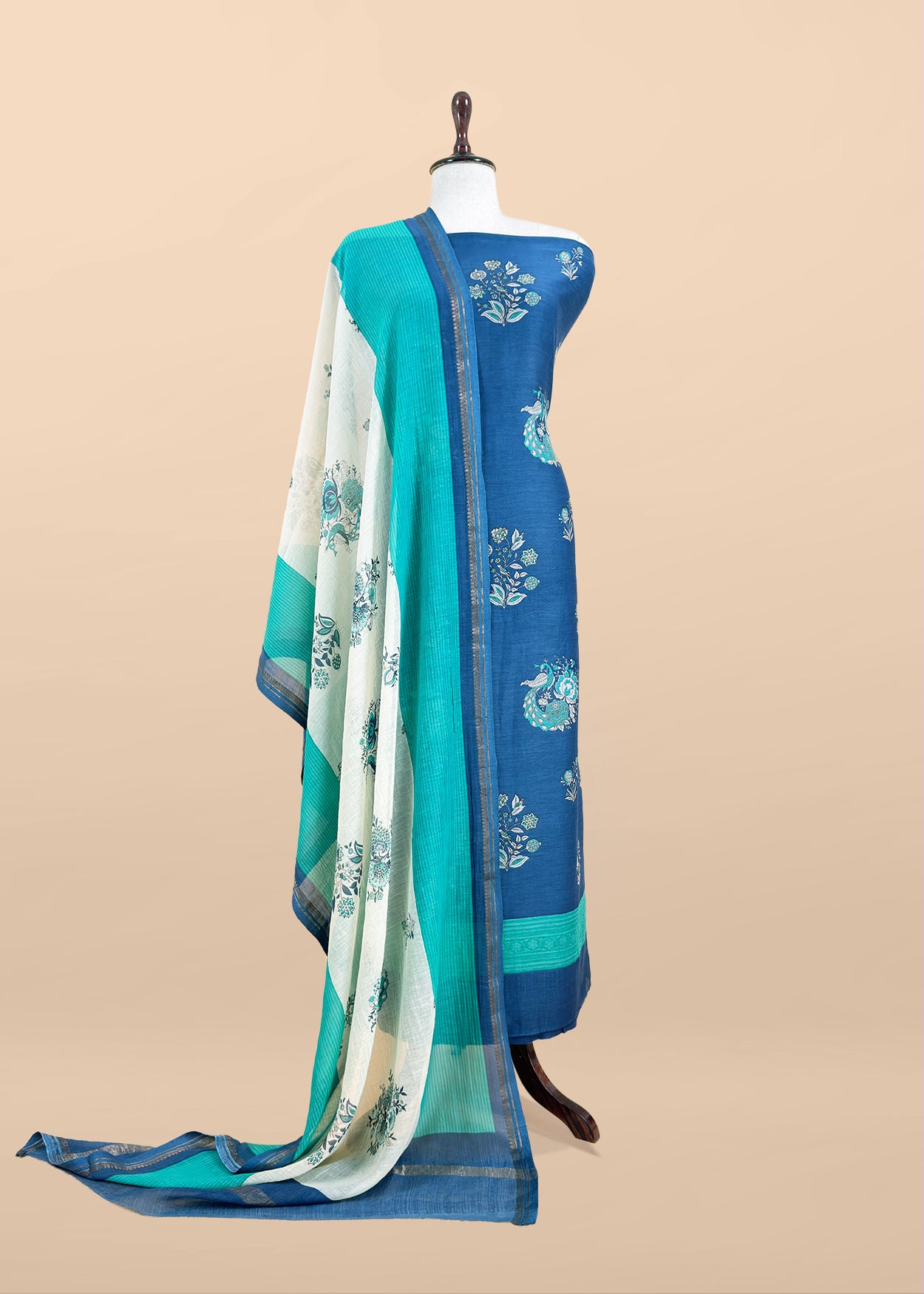 Kalamkari Print - Mulmul Suit