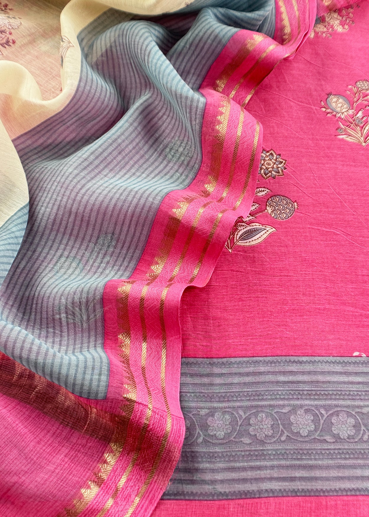 Kalamkari Print - Mulmul Suit