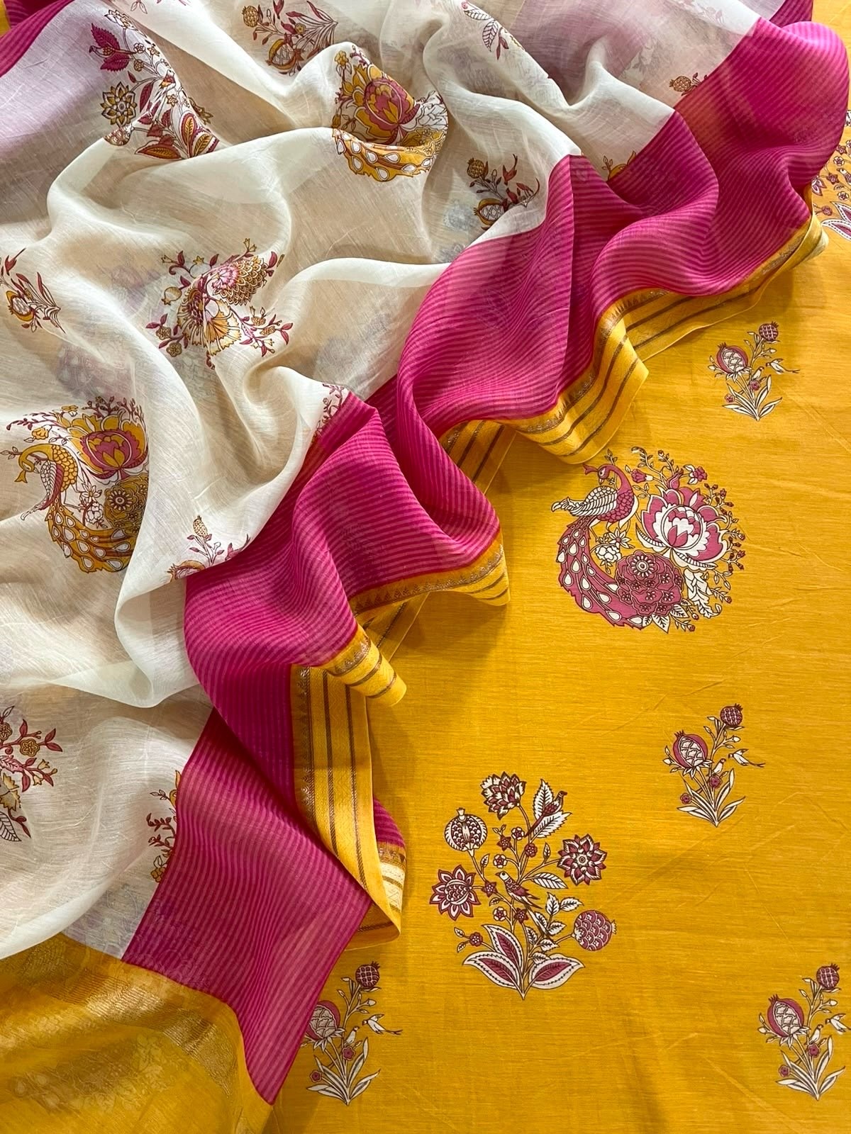 Kalamkari Print - Mulmul Suit