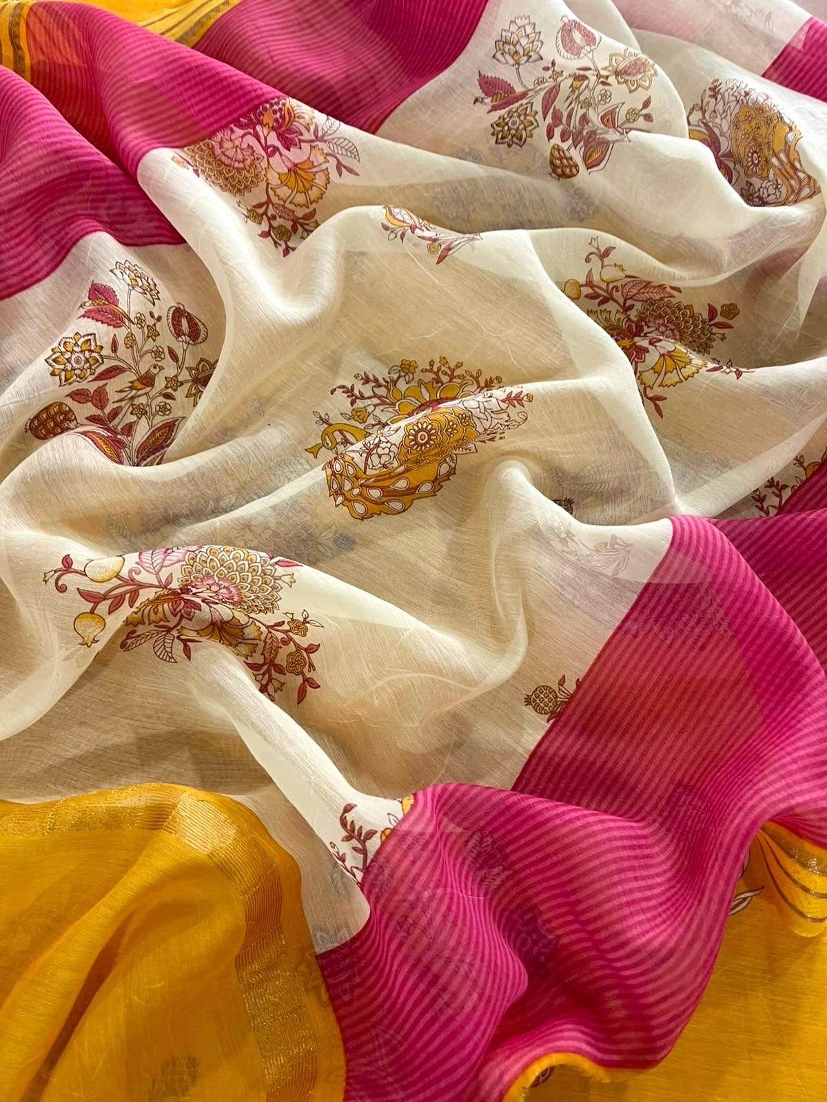 Kalamkari Print - Mulmul Suit