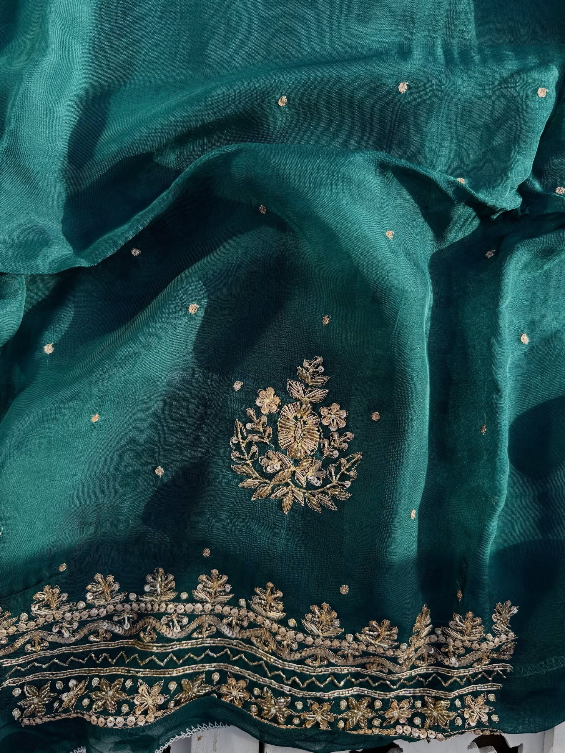 Teal green premium suit