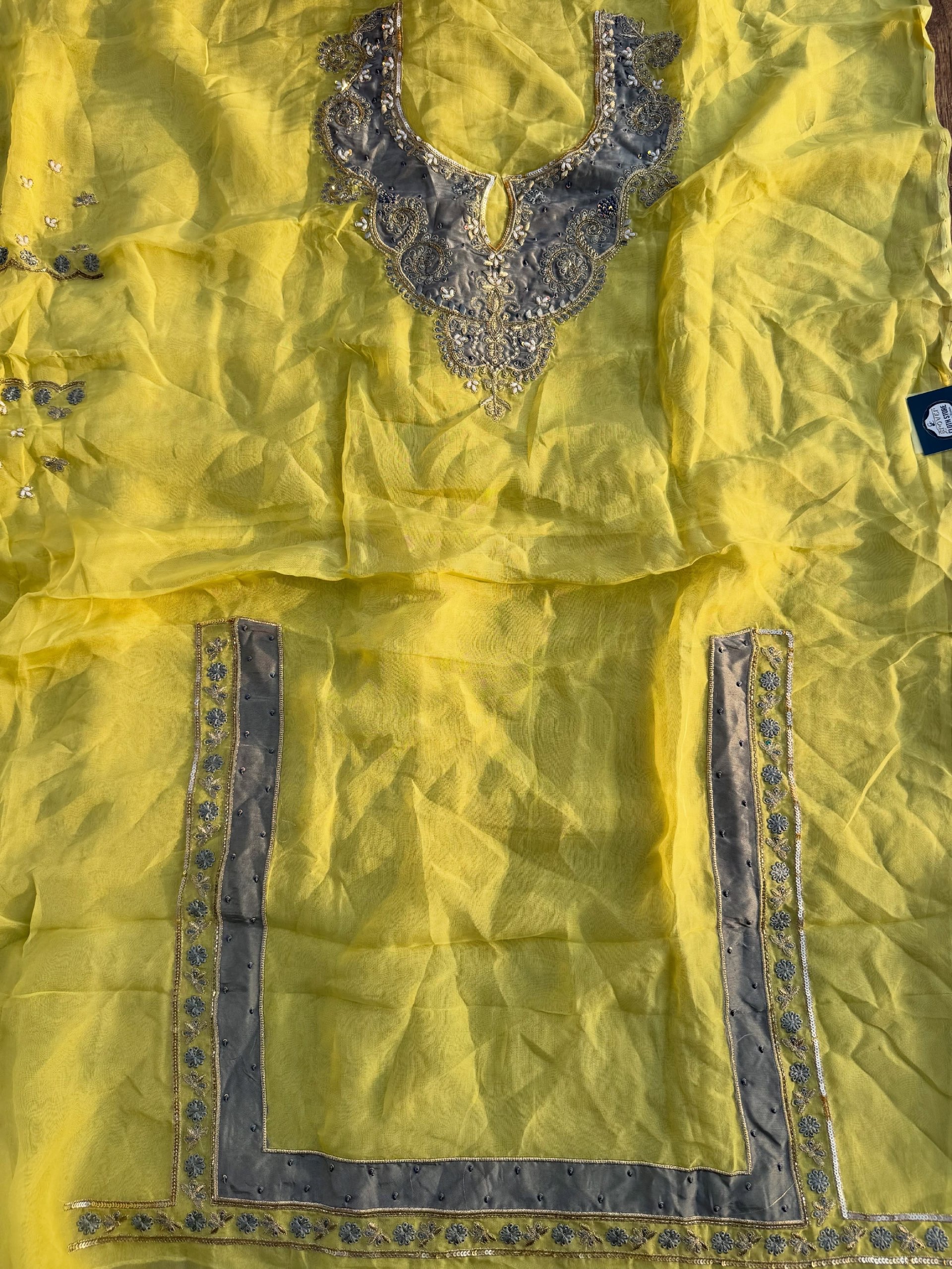 Neon-Patch suit set