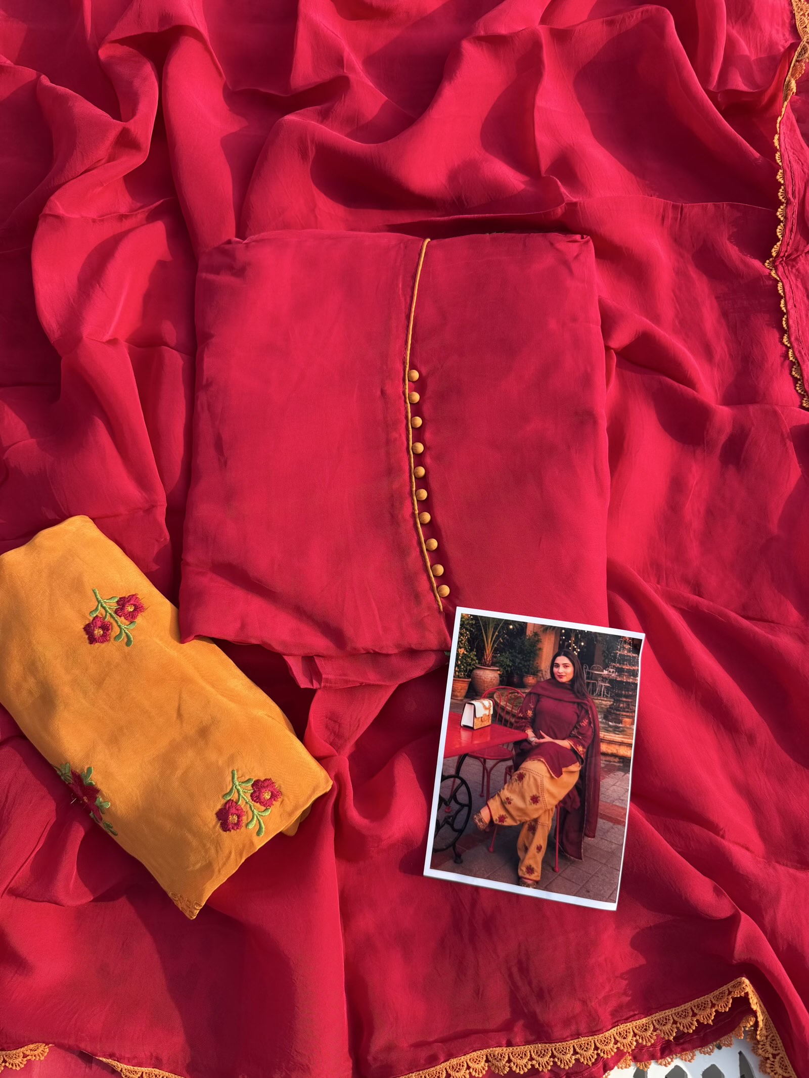 Cherry Love -Organza 