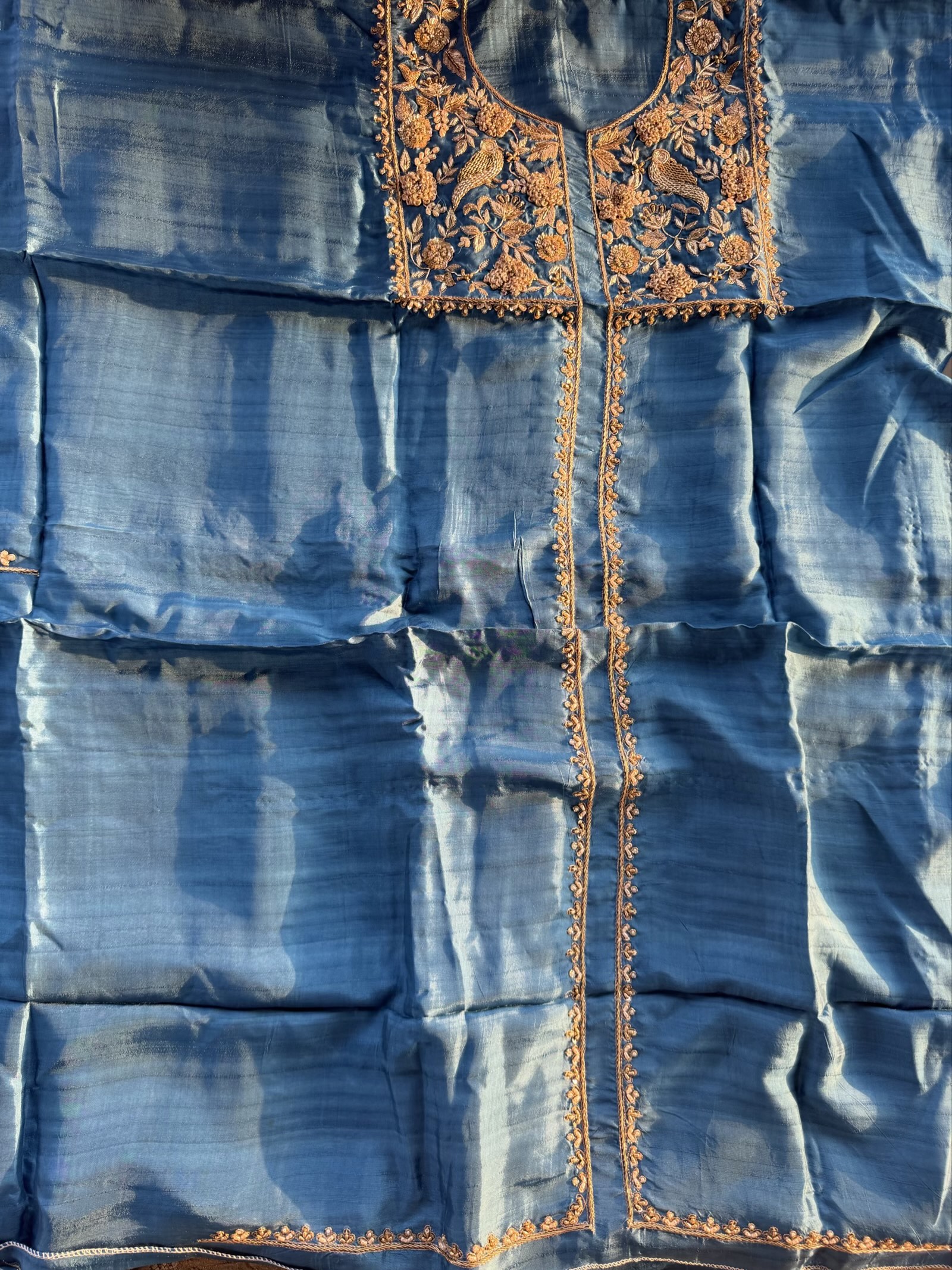 Raw silk -Jacket style